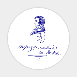 Alexander Pushkin Magnet